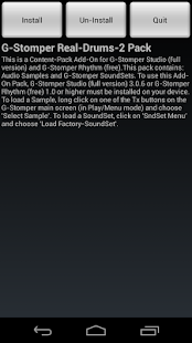 Lastest G-Stomper Real-Drums-2 Pack APK for Android