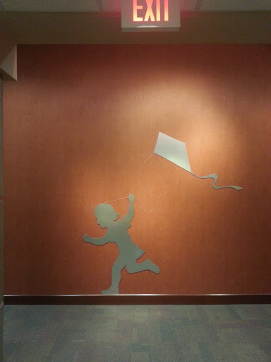Steel Child Silhouette at Youth Villages HQ