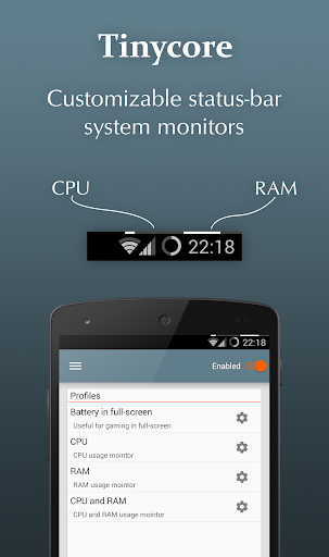 Tinycore - CPU RAM monitor