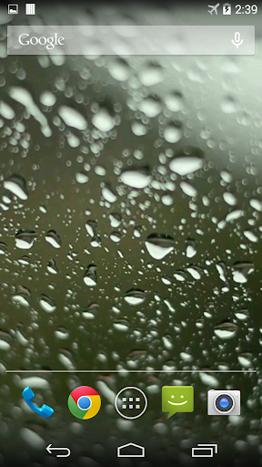 Rainy Day 3D. Live Wallpaper.