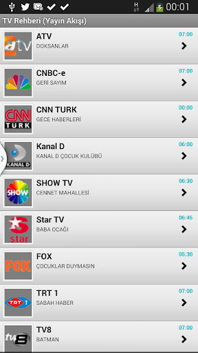 TV Rehberi Yayın Akışı