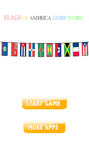 Flags of america guess word