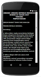 How to mod UU PERPUSTAKAAN NOMOR 43/ 2007 patch 1.0 apk for laptop