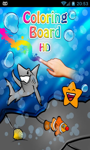 Coloring Board - Water Ad