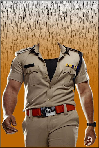 Police Design Photo Suit