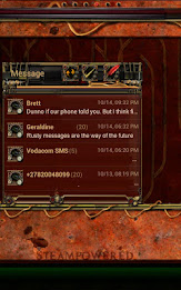 Steampunk GO Message Theme poster 3