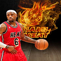 LBJ Heat Fire Live Wallpaper logo