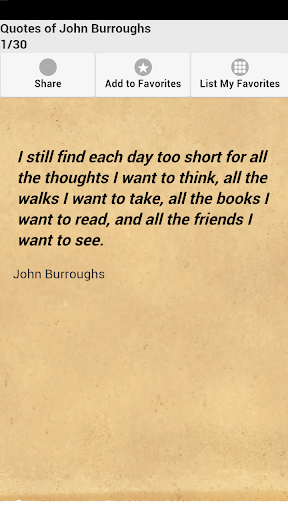 Quotes of John Burroughs