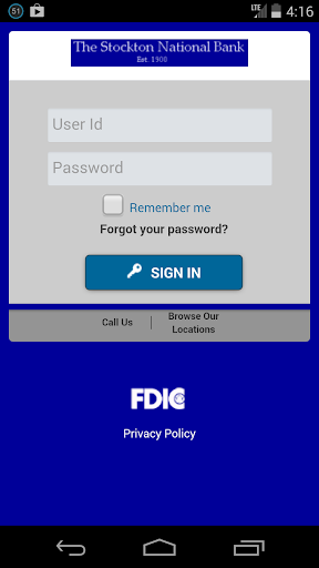 The Stockton National Bank App