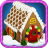 Gingerbread House Maker mobile app icon