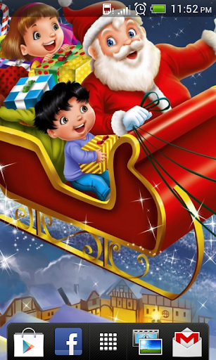 Santa Clause Change on Shake
