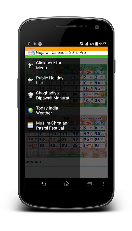 Gujarati Calendar 2018 Pro Android Apps on Google Play