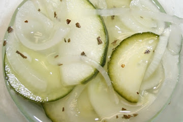 Summer Pickled Cucumber Salad (a.k.a. quick pickle)