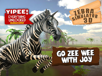Zebra Simulator 3D Wildlife poster 10