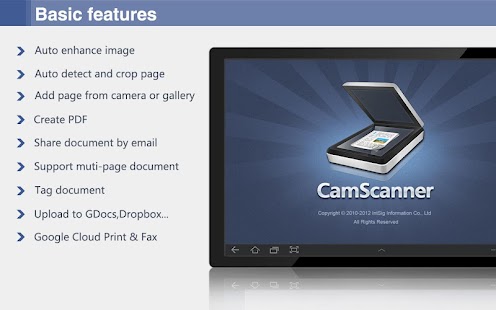 CamScanner HD (License) - screenshot thumbnail
