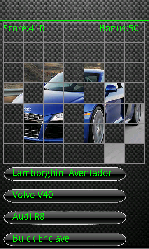 Name That Car Screen 2