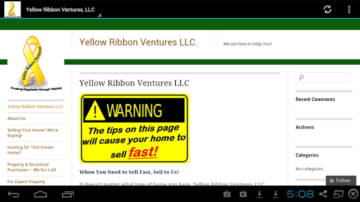 免費下載商業APP|Yellow Ribbon Ventures, LLC app開箱文|APP開箱王