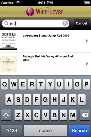 Wine Lover Screen 3