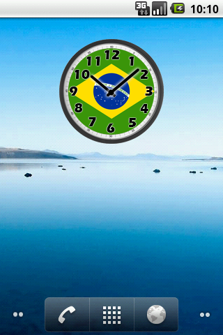 Brazil Clock