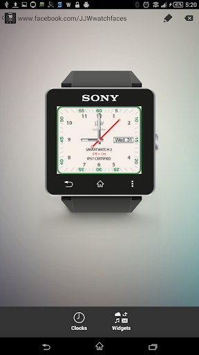 JJW Minute Watchface 5 for SW2