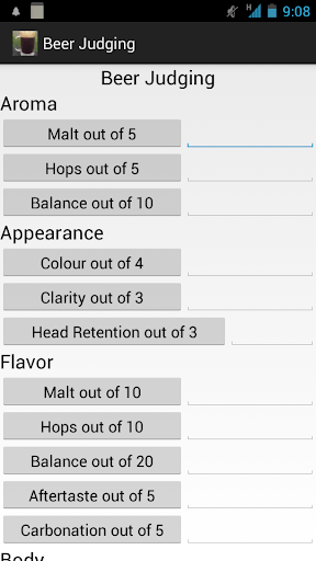 Beer Judging