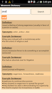 Mnemonic Dictionary