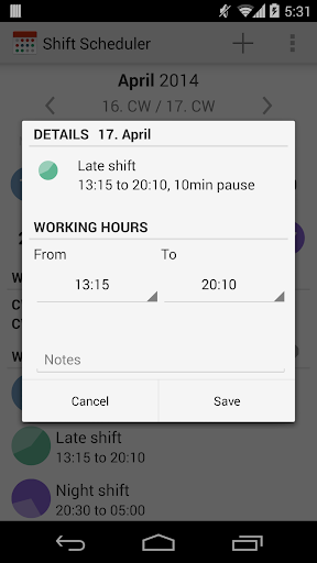 免費下載生產應用APP|Shift Scheduler app開箱文|APP開箱王