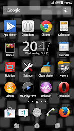 Xperien Theme Black Tiles poster 7