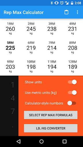 【免費健康App】Rep Max Calculator-APP點子