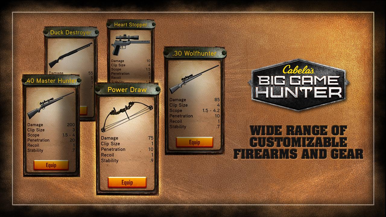 Cabela's Big Game Hunter - screenshot