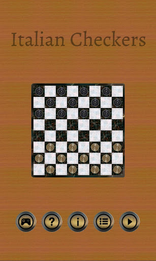 Italian Checkers