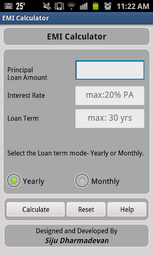 EMI Calculator