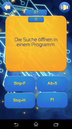 Schnelltasten Quiz