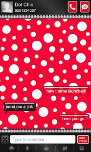 How to mod Beautiful Red Polka Dot Theme 1.2 unlimited apk for android