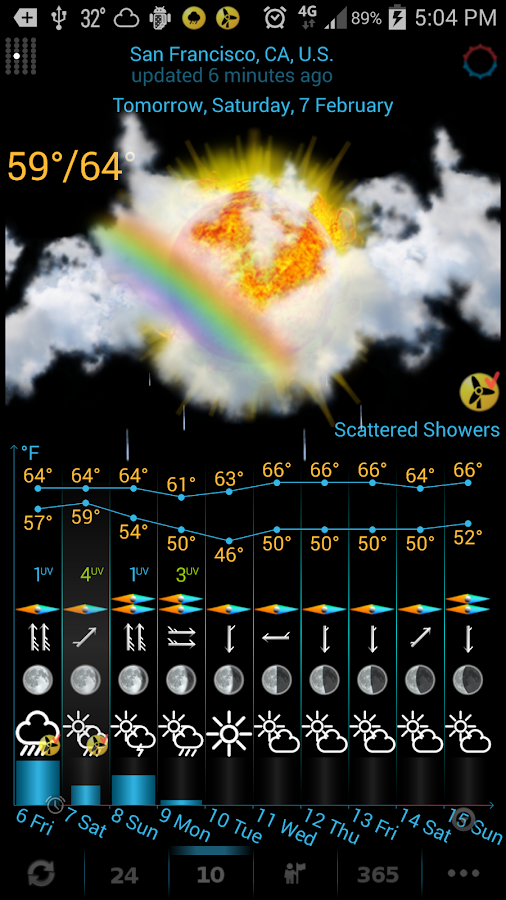 eWeather HD, Radar, Alerts- screenshot