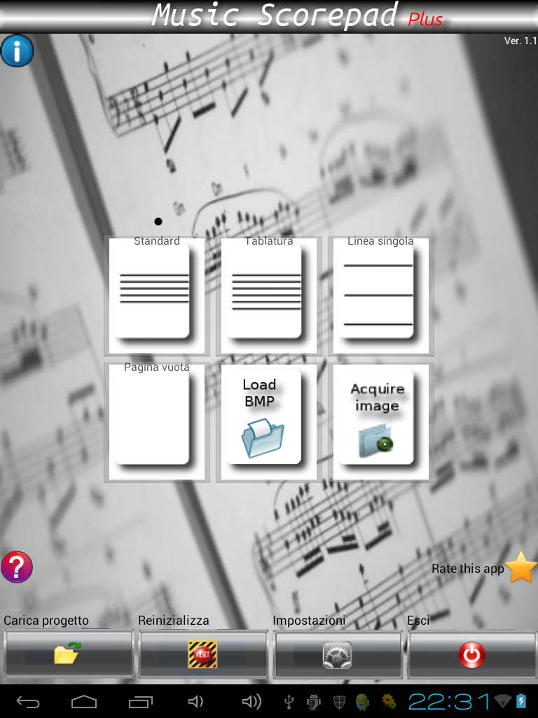 Music Score Pad -Plus Notation Screen 3