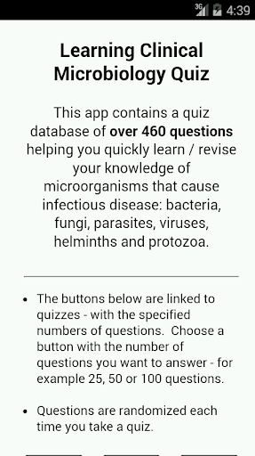 【免費教育App】Learning Microbiology Quiz-APP點子