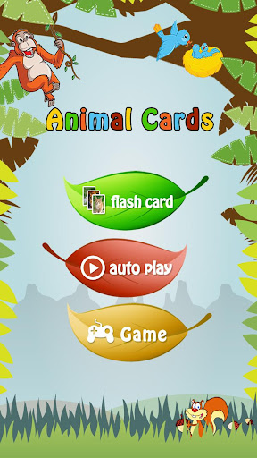 Baby Learning Card -Animal Pro