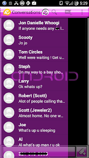 Lastest PinkIt EvolveSms Theme APK for PC