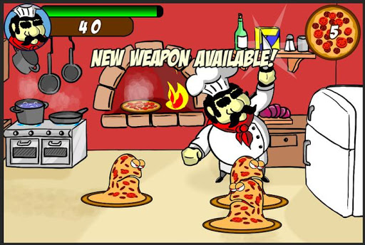 【免費休閒App】Pizza Zombie Attack-APP點子