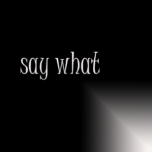 Say What 1.0
