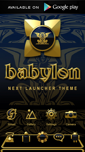 Babylon - Poweramp skin widget