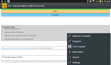 CO-Denver Metro EMS Protocols poster 6