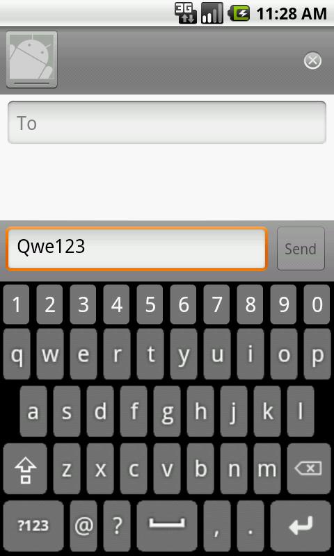Real AlphaNumeric Keyboard Screen 3
