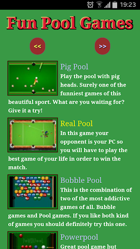 Fun Pool Games