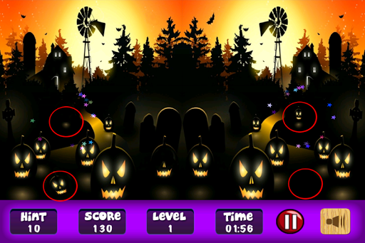 Halloween Spot The Differences
