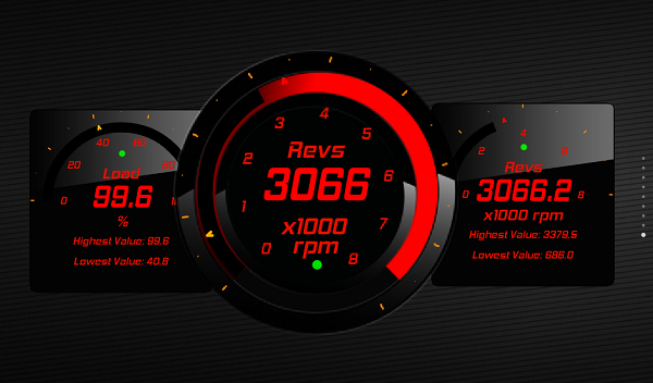 Torque 60 Pack OBD 2 Themes Screen 3
