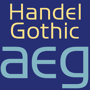 Handel Gothic FlipFont