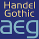 Handel Gothic FlipFont icon