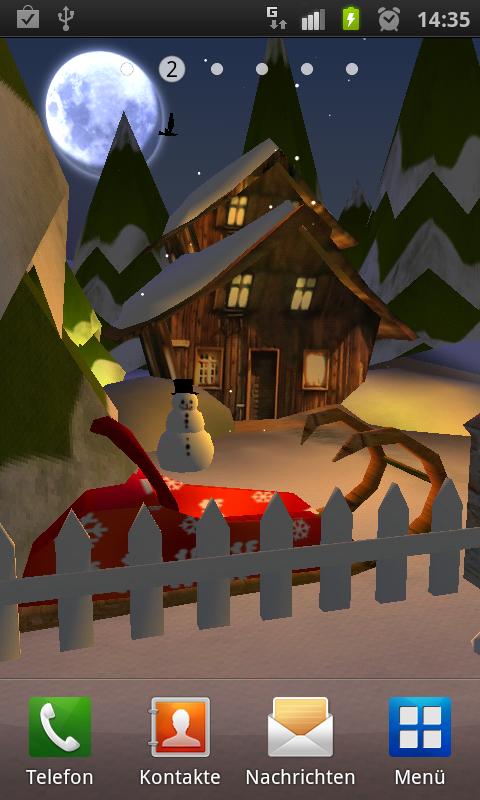 3D Happy X-Mas Screen 3
